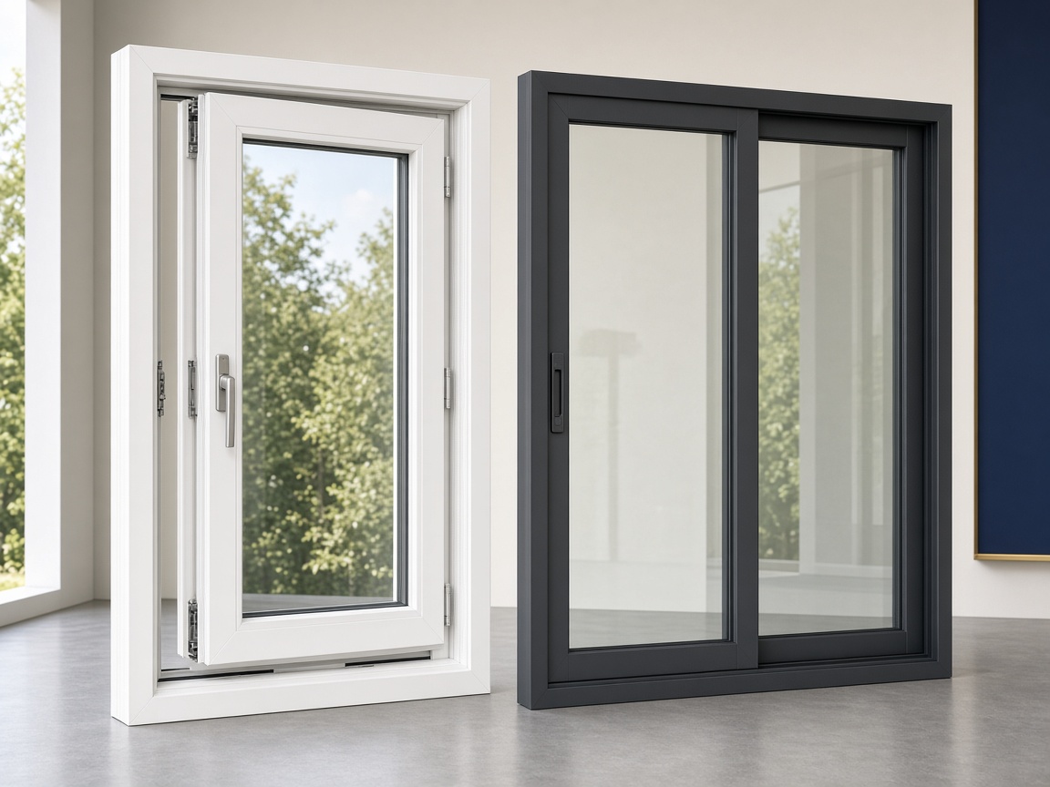 uPVC and System Aluminium windows in the Fortune Windoors workshop